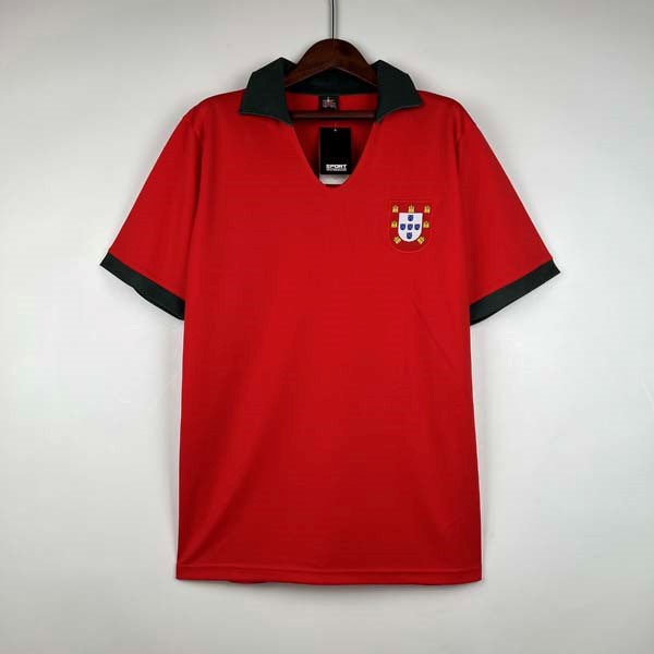 Tailandia Camiseta Portugal Replica Primera Ropa Retro 1972